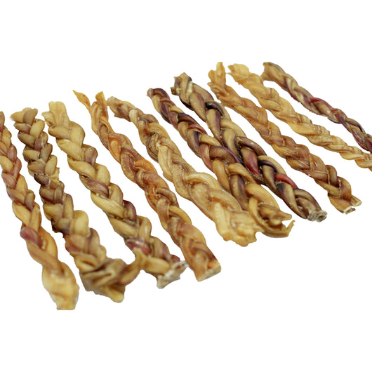 Braided Bully Sticks 11-12" (10 Pack)