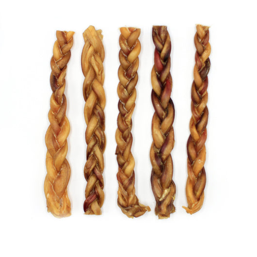 Braided Bully Sticks 11-12" (5 Pack)